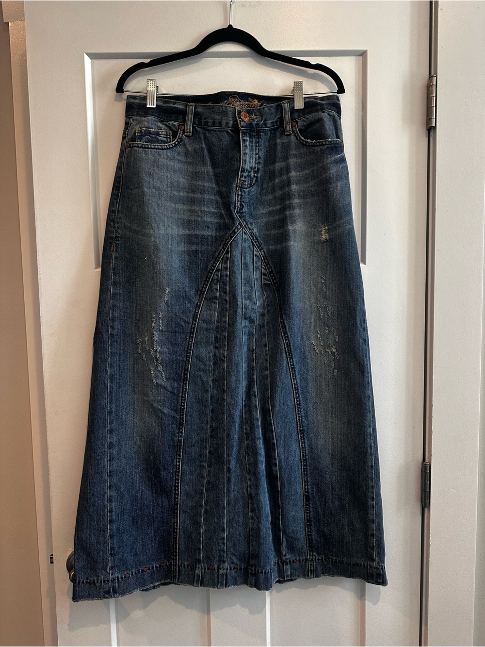 Old Navy Denim Maxi Skirt, size 8